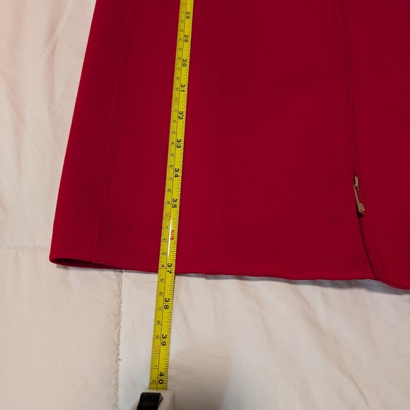 ❤️Tommy Hilfiger Vibrant Red Midi Dress - Picture 9 of 9